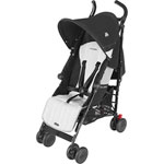 Poussette canne quest sport black/silver pas cher