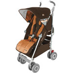 Poussette 4 roues techno xlr coffee/burnt orange pas cher