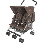 POUSSETTE TWIN TRIUMPH COFFEE BROWN