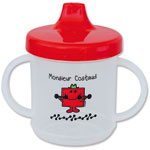 Tasse bébé d'apprentissage monsieur costaud pas cher