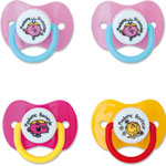 Lot de 2 sucettes bébé madame 6 mois et + pas cher