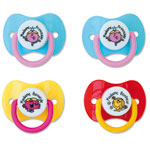 Lot de 2 sucettes bébé madame 0-6 mois pas cher