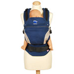 Porte bébé ventral manduca bleu marine pas cher