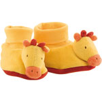 Chaussons bébé girafe les loustics pas cher