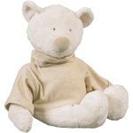 Peluche bébé géante ours basile (basile et lola) pas cher