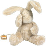 Peluche bébé musicale lapin basile et lola pas cher