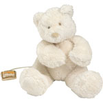 Peluche bébé poupée musicale ours basile et lola pas cher