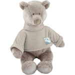 Peluche bébé poupée ours celadon pas cher