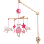 Mobile bébé musical lila pas cher