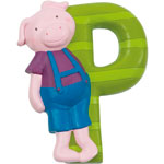 Lettre résine p pas cher