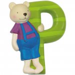 Lettre résine p ours pas cher