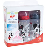 Lot de 3 biberons sans bpa mickey 300ml pas cher