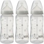 Lot de 3 biberons sans bpa first choice décorés 300 ml pas cher