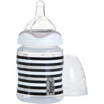 Biberon sans bpa so chic rayures 150ml pas cher