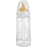 Biberon sans bpa blanc décoré 300ml pas cher