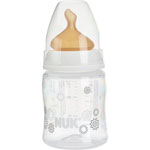 Biberon sans bpa blanc décoré 150ml pas cher