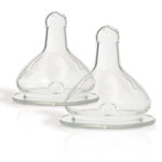 Lot 2 tétines silicone air control base large taille 2 pas cher