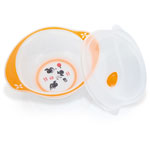Assiette bol bébé gourmet chaudron orange pas cher