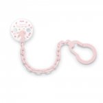 Attache sucette rose pas cher