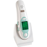Thermomètre bébé frontal parlant bleu pas cher