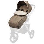 Kit poussette oakland nouky taupe pas cher