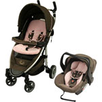 NOUKIES Duo citadine lola (poussette + coque)