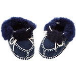 Chaussons bébé 2000 marine pas cher