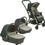 Poussette trio vision 3 pro pic espresso pas cher