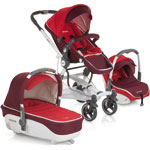 Poussette trio bandit 3 pro amour pas cher