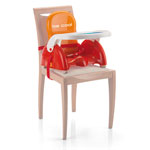 Siège de table rehausseur quick orange pas cher