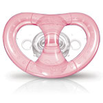 Sucette natural touch flex silicone orthodontique 0-6 mois rose pas cher