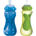 Tasse 300 ml avec paille anti goutte - 12m + garçon pas cher