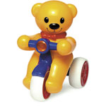 Jouets d'éveil bébé push and go teddy pas cher