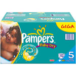 GIGAPACK 132 COUCHES BABY DRY JUNIOR T5 (11/25 KG)