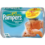 Lingettes non parfume 4 x 64 pas cher