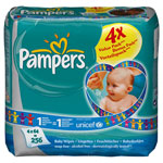 Lingettes baby fresh 4 x 64 pas cher