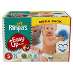 Mega pack 75 couches easy up pants junior t5 (12/18 kg) pas cher