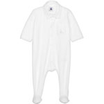 Pyjama velours blanc pas cher