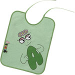 BAVOIR 1ER AGE BARBAPAPA EPONGE IMPRIME VERT
