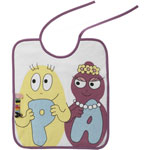 BAVOIR 1ER AGE BARBAPAPA EPONGE IMPRIME VIOLET