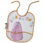 BAVOIR BARBAPAPA POCHE PVC ORANGE