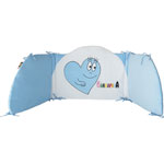 Tour de lit barbapapa bleu et blanc pas cher