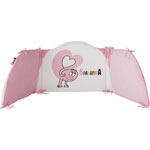 Tour de lit barbapapa rose et blanc pas cher