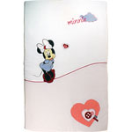 Edredon bébé pour lit 60 x 120 cm love minnie pas cher