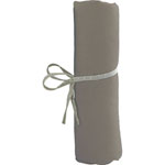 Drap housse bébé 60 x 120 cm jersey taupe pas cher
