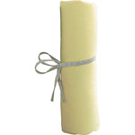 Drap housse bebe 60x120cm jaune pas cher