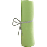Drap housse bebe 60 x 120 cm vert anis 2010 pas cher
