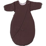 Chanceliere grande taille polaire unie avec manches taupe pas cher