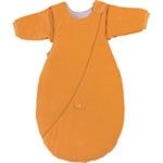 Chanceliere grande taille polaire unie avec manches orange pas cher