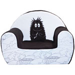 Fauteuil club barbouille pas cher
